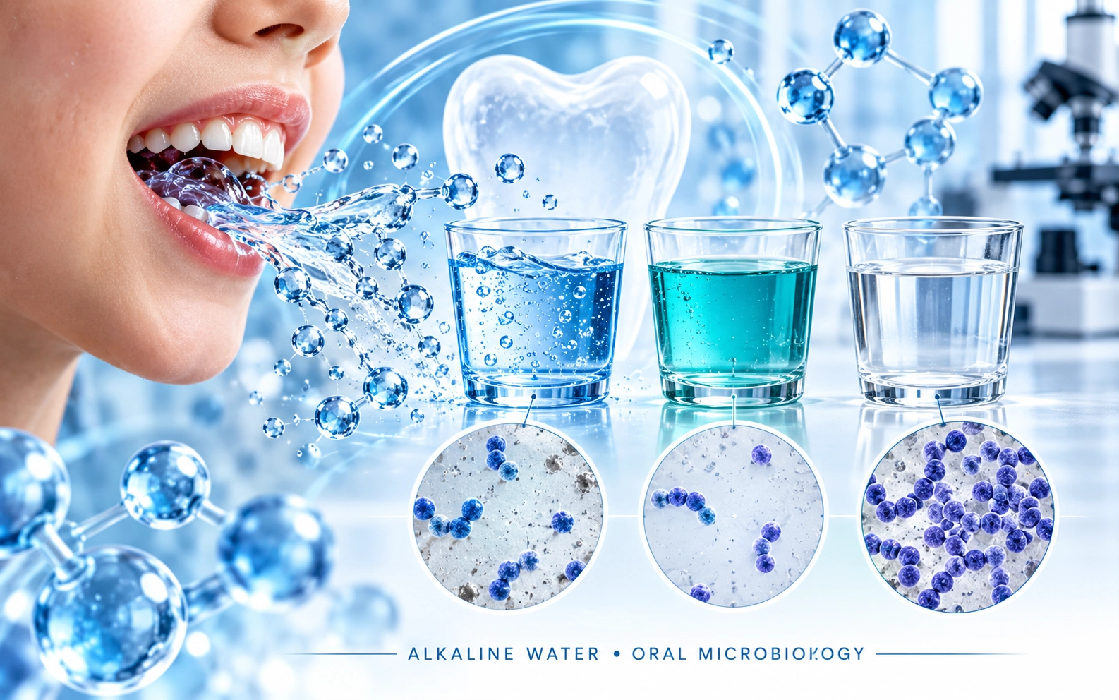 Evaluation of the alkaline water effect on the salivary bacteria of children: preliminary randomized trial