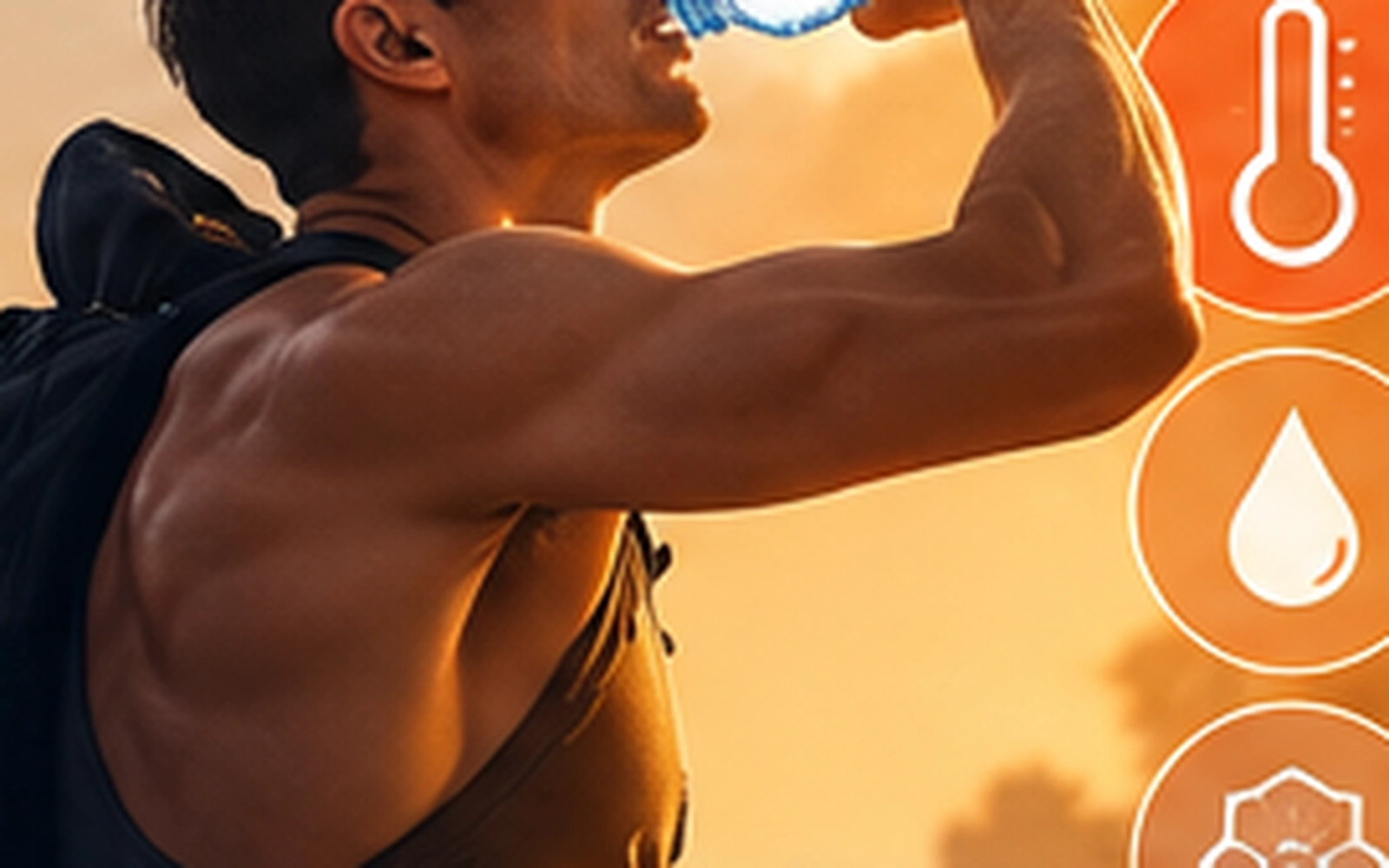 Effects of carbohydrate-electrolyte dissolved alkaline electrolyzed water on physiological responses during exercise under heat stress in physically active men