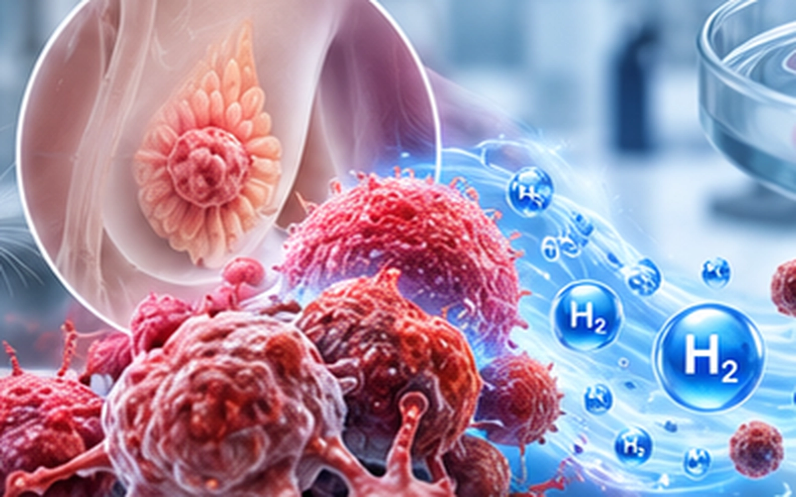 Electrochemically Reduced Water Delays Mammary Tumors Growth in Mice and Inhibits Breast Cancer Cells Survival In Vitro