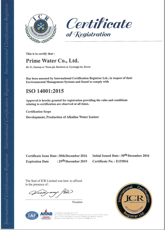 Prime ISO 14001