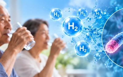 The Effects of 6-Month Hydrogen-Rich Water Intake on Molecular and Phenotypic Biomarkers of Aging in Older Adults Aged 70 Years and Over: A Randomized Controlled Pilot Trial