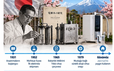 History of Alkaline Ionized Water Apparatus