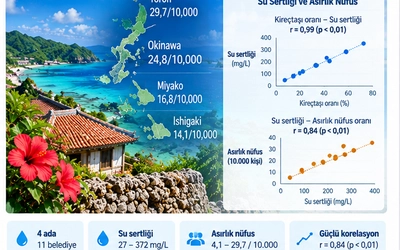 Relationship Between Regional Distribution of Centenarians and Drinking Water Hardness in the Amami Islands, Kagoshima Prefecture, Japan