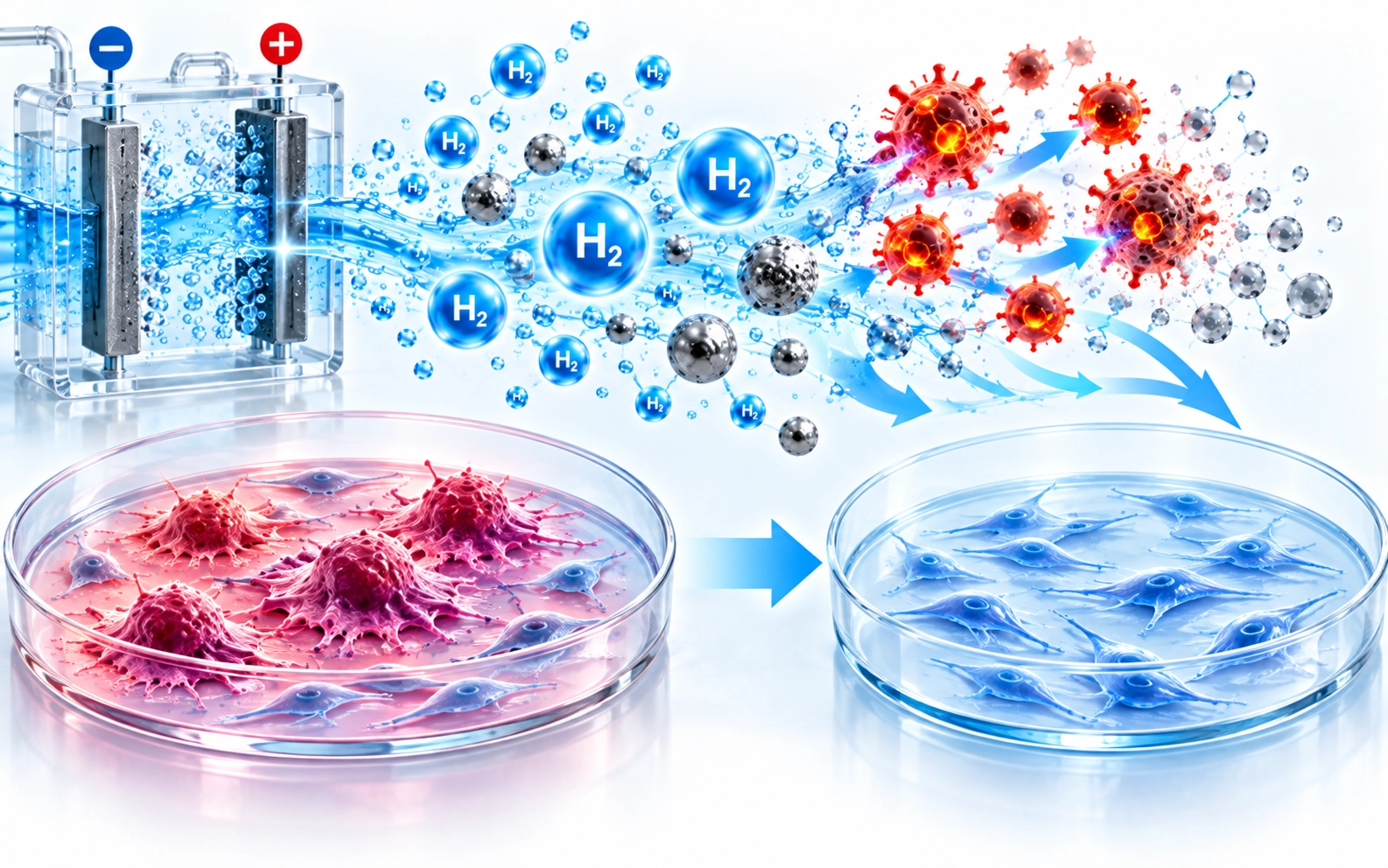 Electrolyzed reduced water supplemented with platinum nanoparticles suppresses promotion of two-stage cell transformation