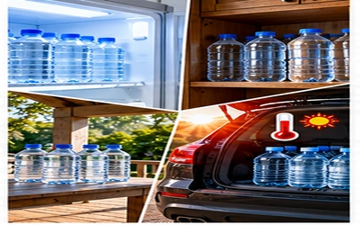 Impact of Bottled Water Storage Duration and Location on Bacteriological Quality