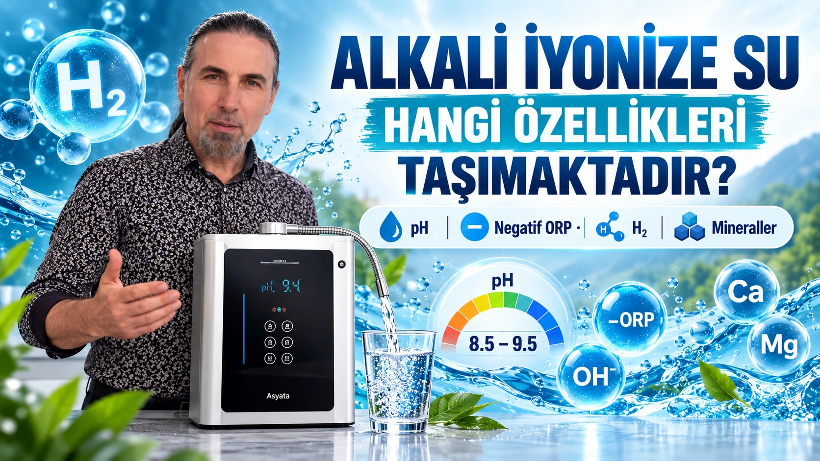 Alkali İyonize Su Hangi Özellikleri Taşımaktadır?
