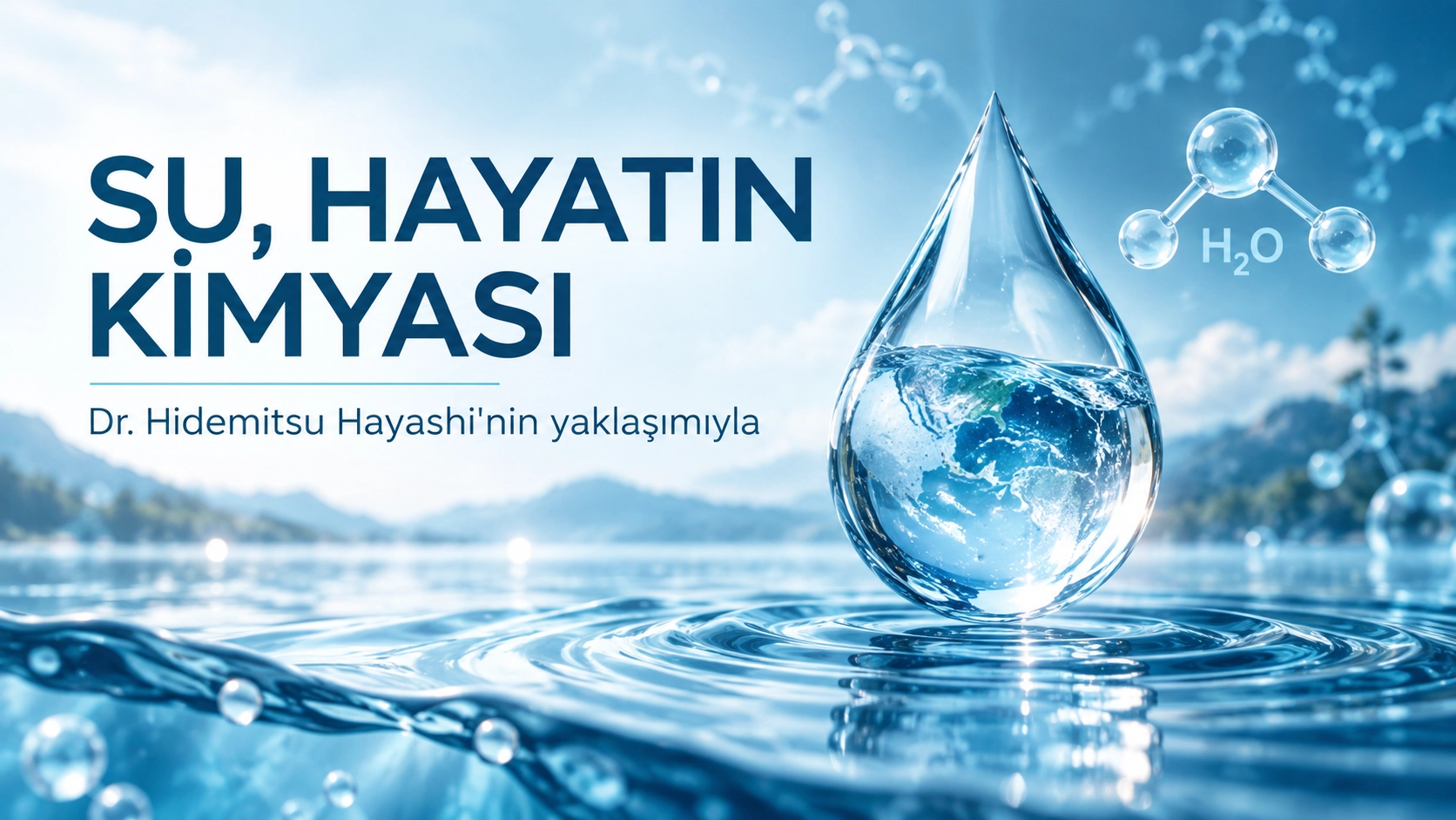 Su, Hayatın Kimyası: Dr. Hidemitsu Hayashi’nin Suyu Anlama Rehberi