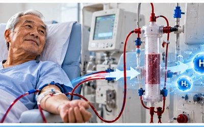 Possible Clinical Effects of Molecular Hydrogen (H2) Delivery During Hemodialysis in Chronic Dialysis Patients: Interim Analysis in a 12 Month Observation