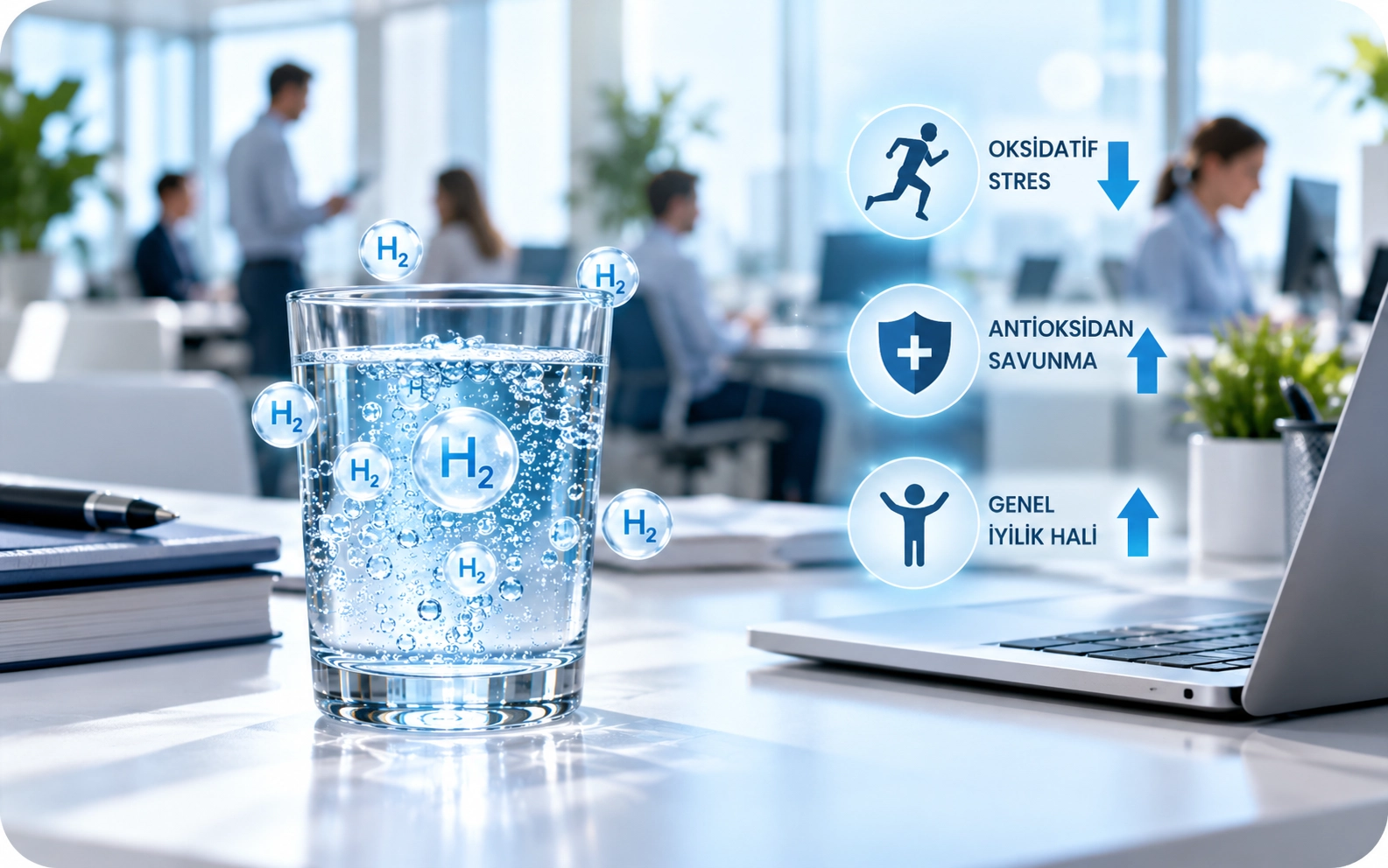 Outcomes Assessment of Sustainable and Innovatively Simple Lifestyle Modification at the Workplace—Drinking Electrolyzed-Reduced Water (OASIS-ERW): A Randomized, Double-Blind, Placebo-Controlled Trial
