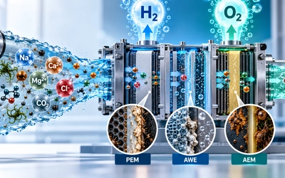Impact of Impurities on Water Electrolysis: A Review