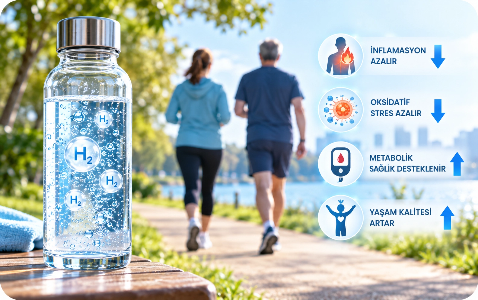 Synergistic Effects of Regular Walking and Alkaline Electrolyzed Water on Decreasing Inflammation and Oxidative Stress, and Increasing Quality of Life in Individuals with Type 2 Diabetes: A Community Based Randomized Controlled Trial